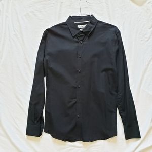 Five Four Black Button Down Shirt L